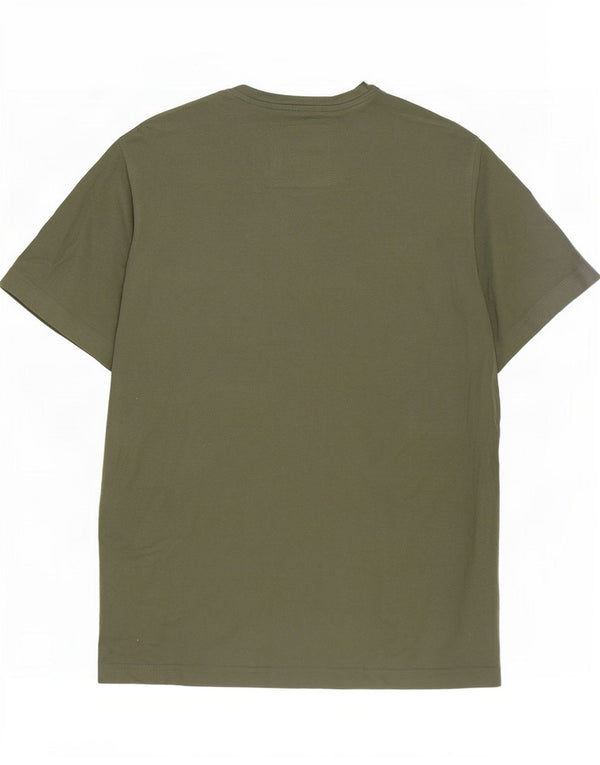 Crew Clothing Herre T-Shirt Top Lille Khaki Bomuld