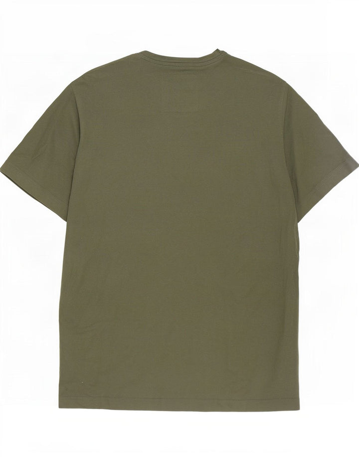 Crew Clothing Herre T-Shirt Top Lille Khaki Bomuld