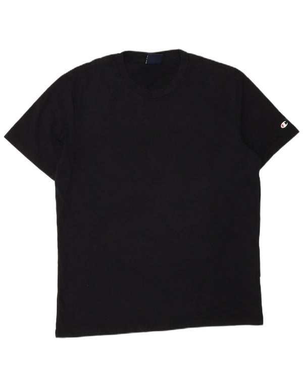 Champion Herre T-Shirt Top Medium Sort
