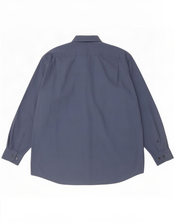 Lacoste Herreskjorte Størrelse 43 Large Blue Cotton