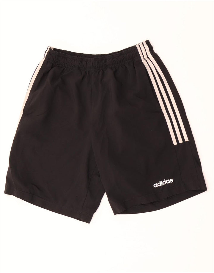Adidas Herre Sportshorts UK 12 Medium Sort Polyester