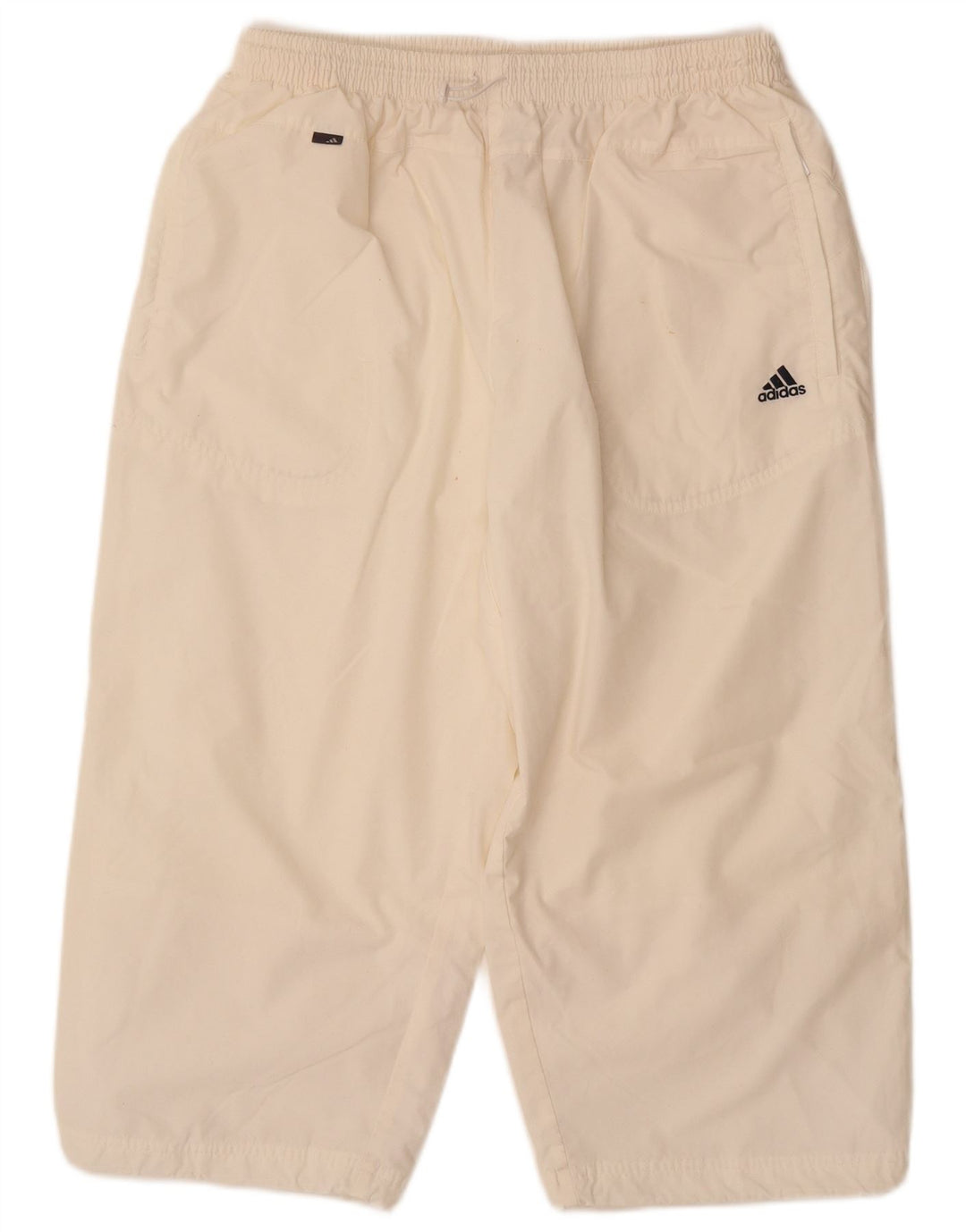 ADIDAS Herre Bermuda Sportshorts Large Off White Polyester