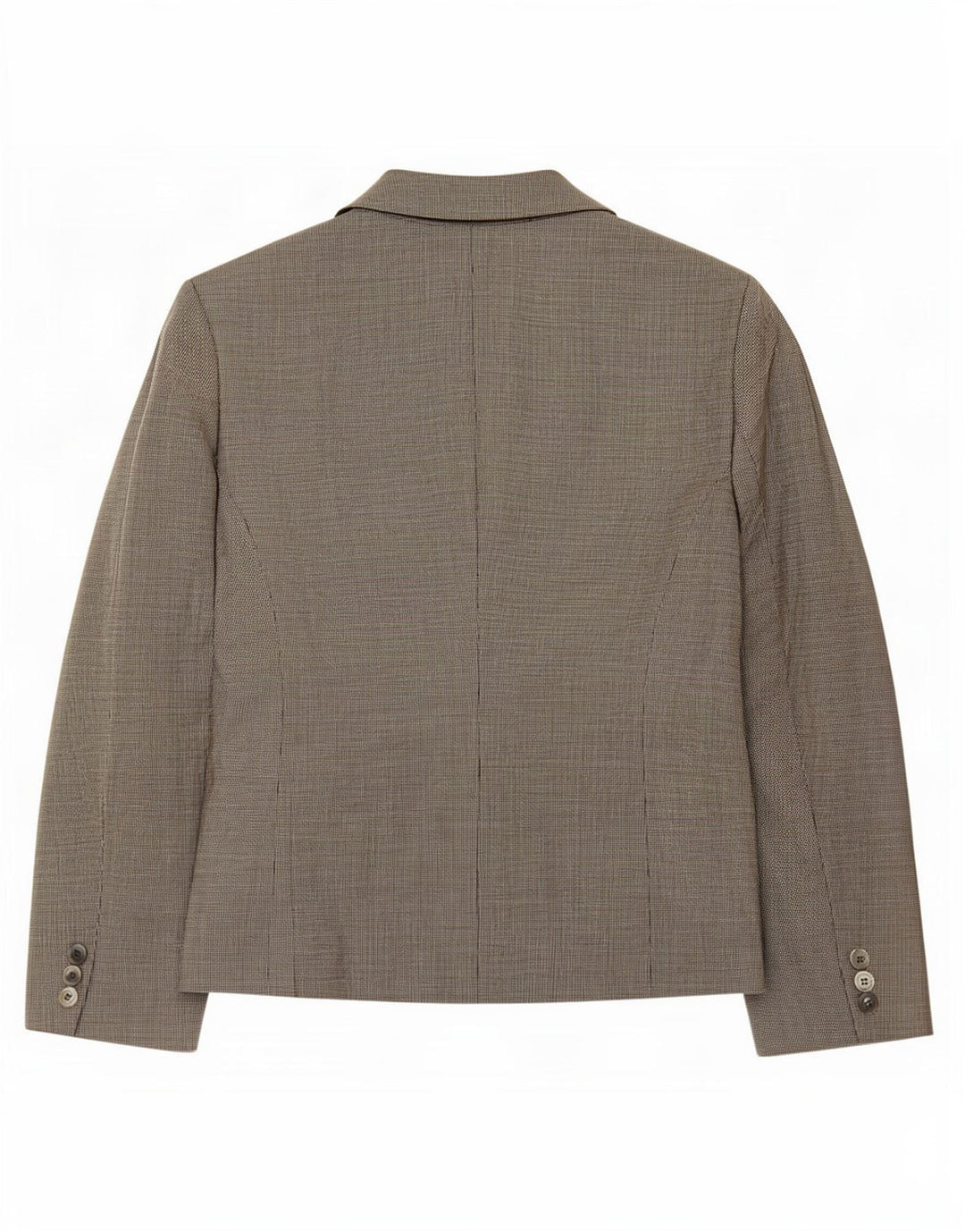 Marks & Spencer Dame 3-knaps blazerjakke UK 16 Large Grey Houndstooth