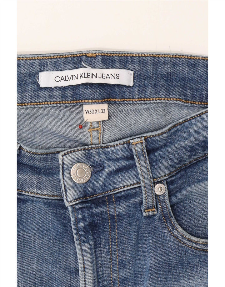 Calvin Klein Herre Slim Jeans W30 L32 Blå