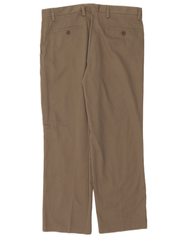 Dockers Herre Straight Classic Fit Chinobukser W36 L30 Grå Bomuld