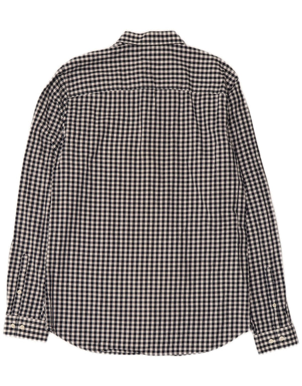 Jack & Jones Herreskjorte Medium Navy Blue Gingham Cotton