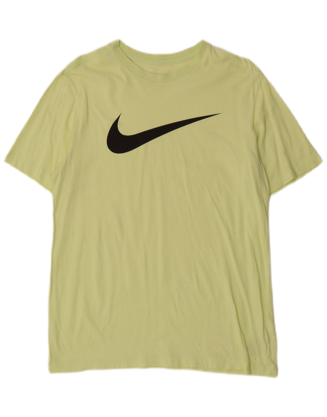 Nike Herre grafisk T-shirt top mellemgrøn bomuld