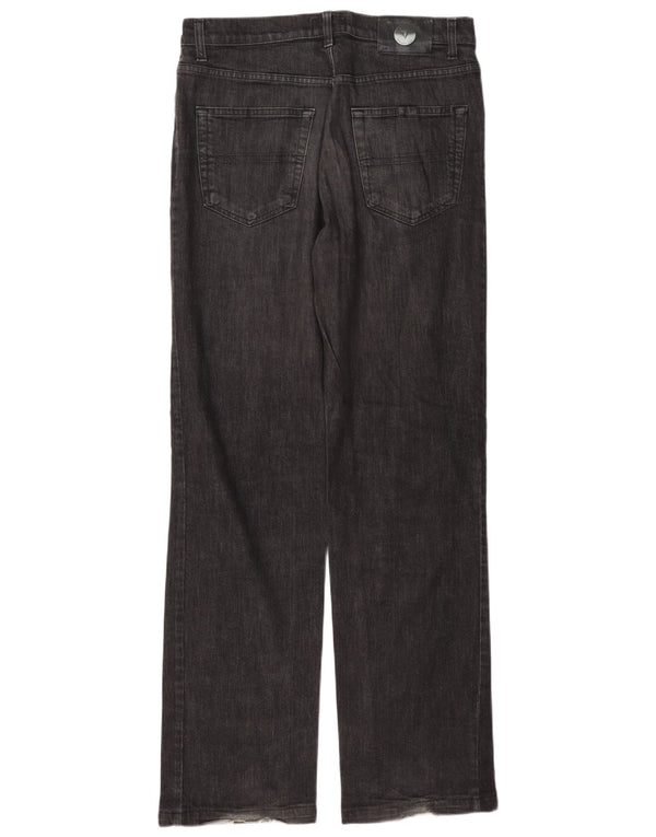 Trussardi Straight Jeans til mænd W34 L33 Grå bomuld