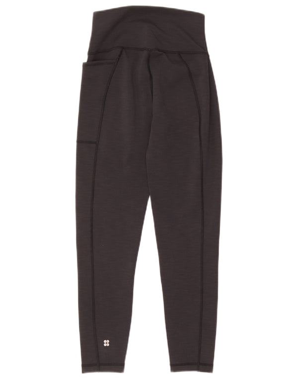 Sweaty Betty Womens Leggings UK 8 Small Grå Polyester