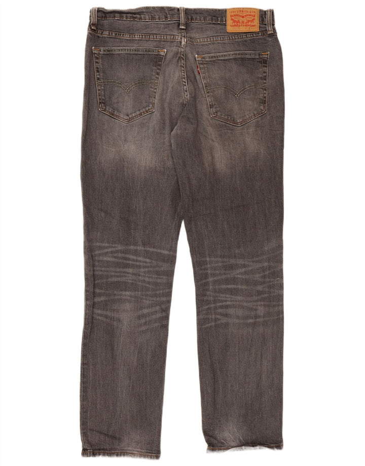 Levi's Herre 541 Slim Jeans W36 L32 Grå Bomuld