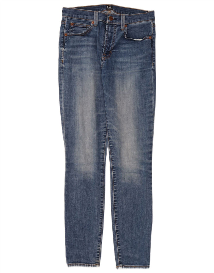 Gap Dame Skinny Jeans W28 L30 Blå Bomuld