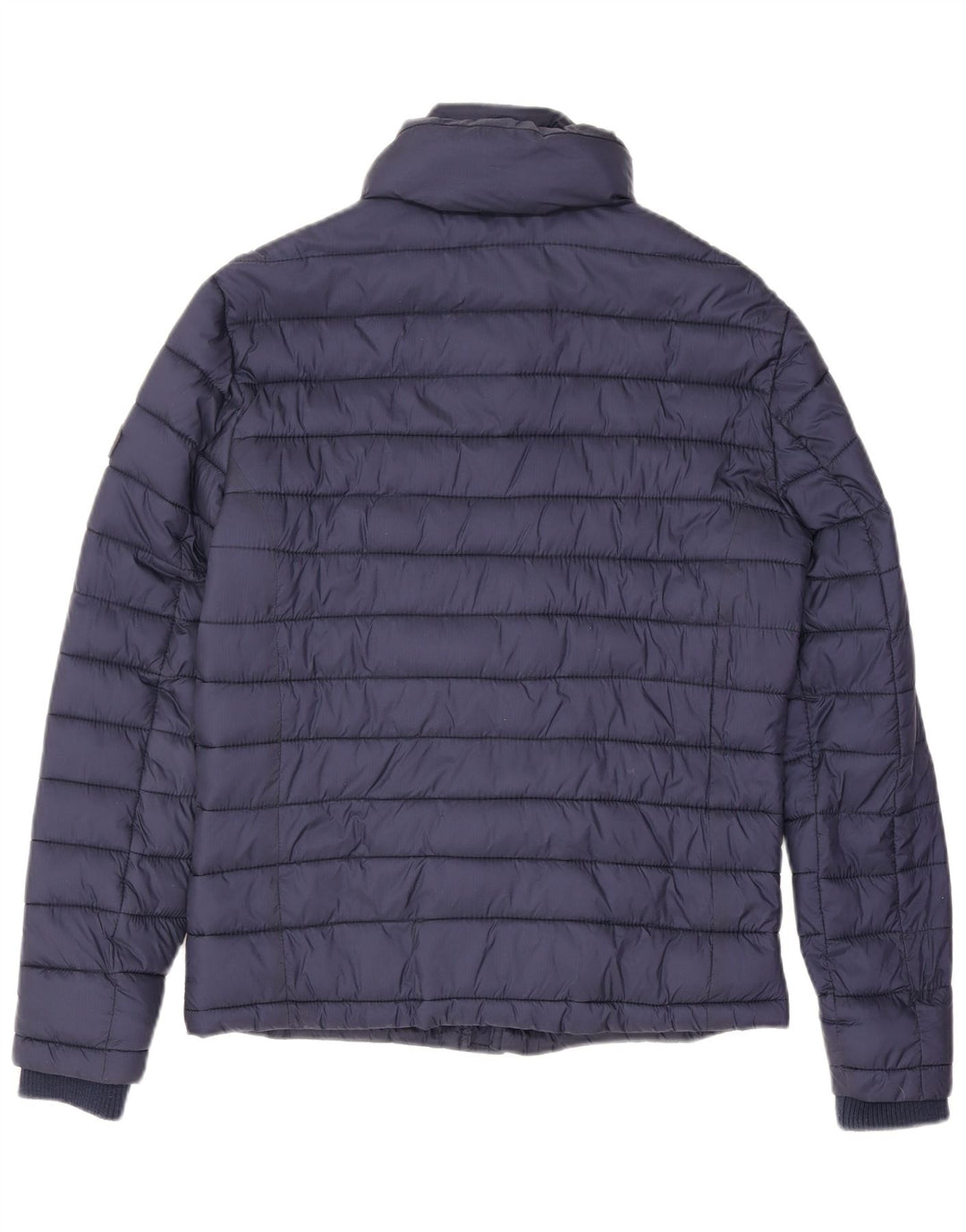 Superdry Polstret herrejakke UK 36 Lille marineblå nylon