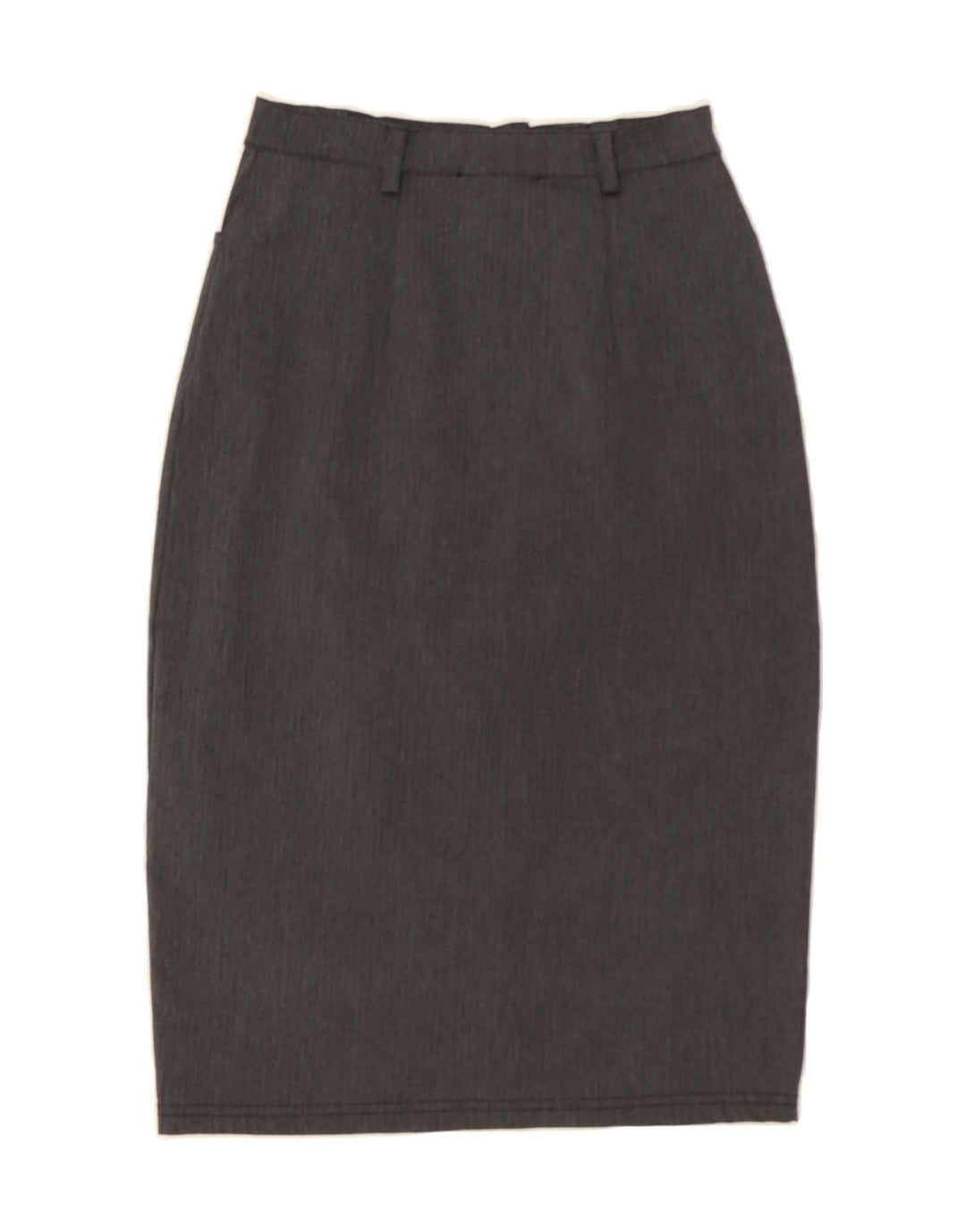 VINTAGE Womens Pencil Skirt IT 40 Small W26  Grey Viscose Vintage Vintage and Second-Hand Vintage from Messina Hembry 