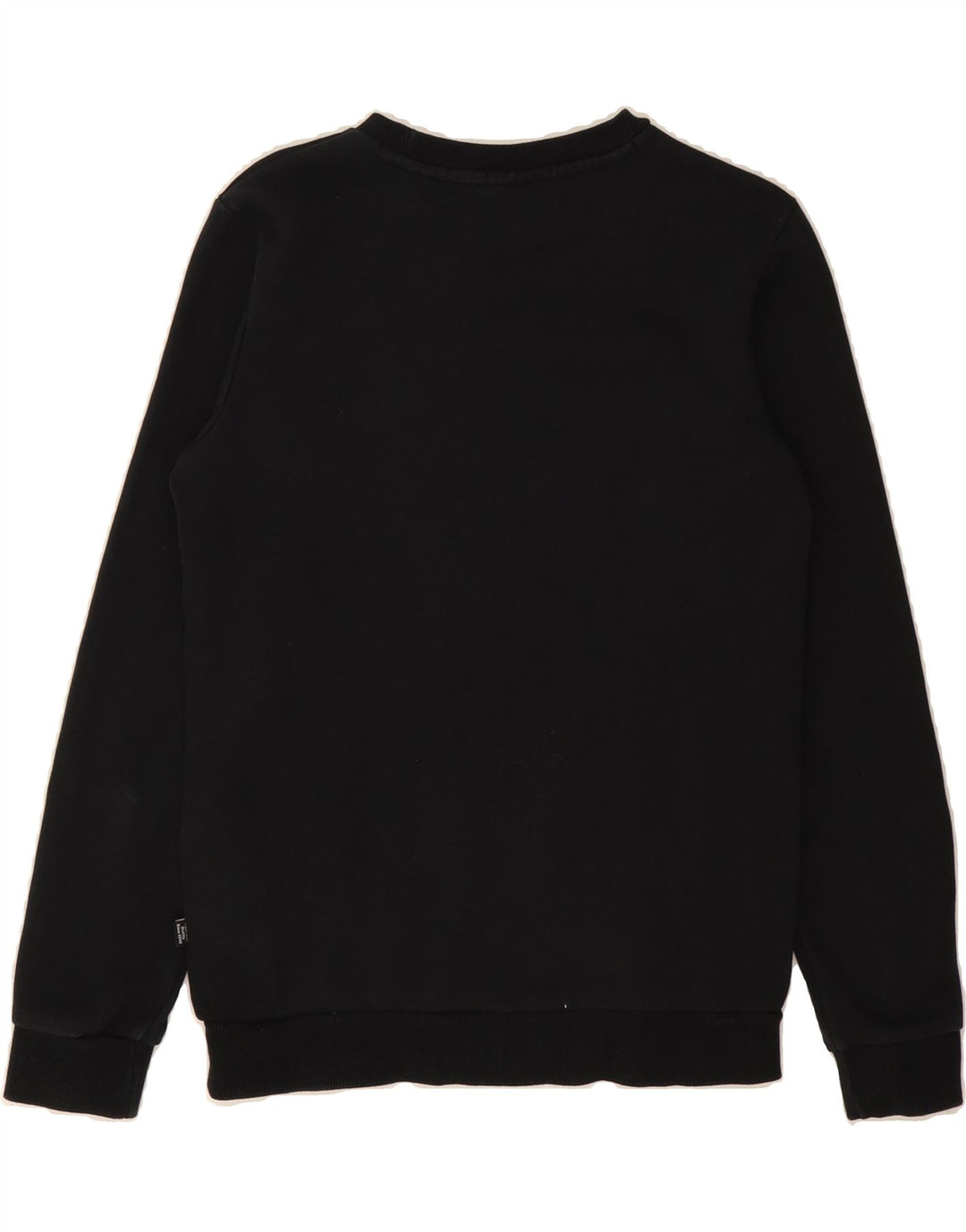 PUMA Boys Graphic Sweatshirt Jumper 13-14 Years Black Cotton Vintage Puma and Second-Hand Puma from Messina Hembry 