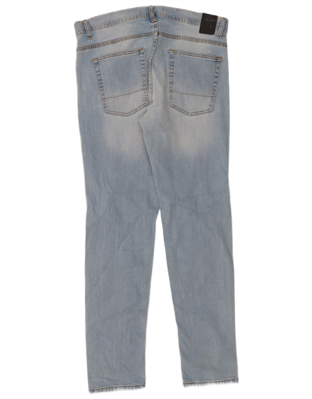 Zara Herre Slim Jeans EU 46 XL W36 L32 Blå