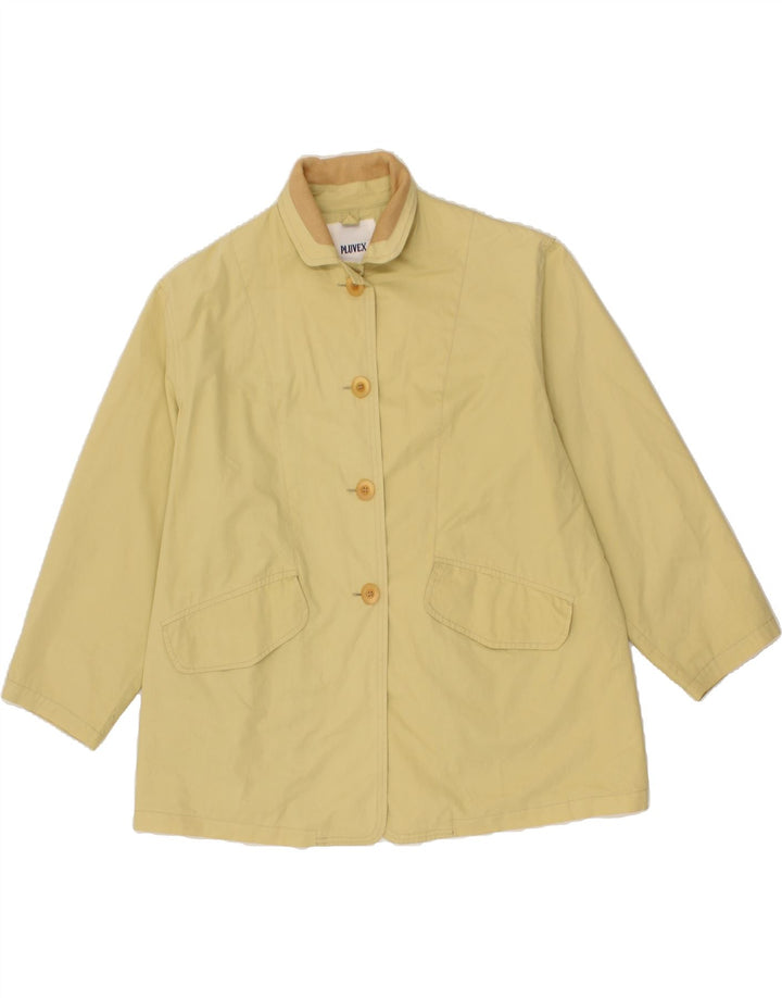 VINTAGE Womens Overcoat UK 18 XL Beige Vintage Vintage and Second-Hand Vintage from Messina Hembry 