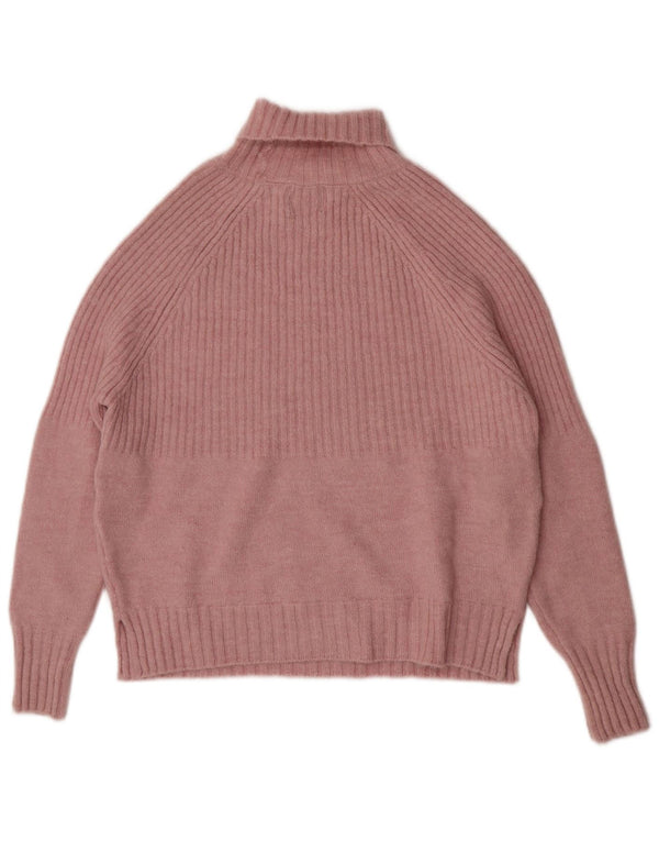 Superdry Womens Relaxed Fit Jumper Sweater UK 10 Small Pink