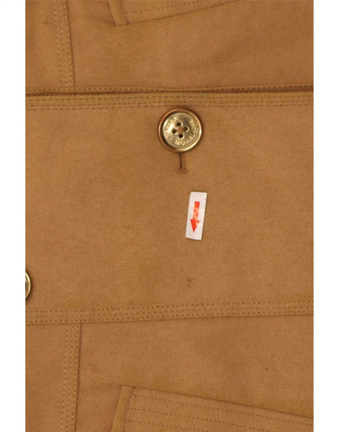 Michael Kors Womens Pea Coat US 10 Large Beige Uld