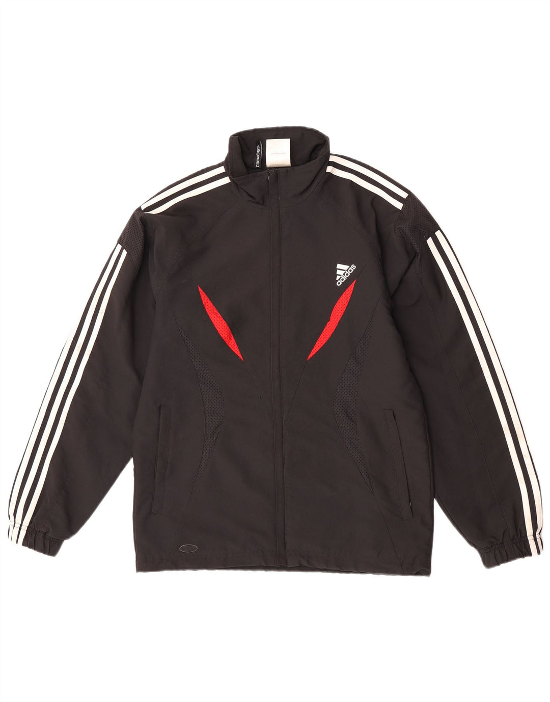 Adidas Herre Clima 365 Regnjakke UK 34 XS Sort Colourblock Polyester