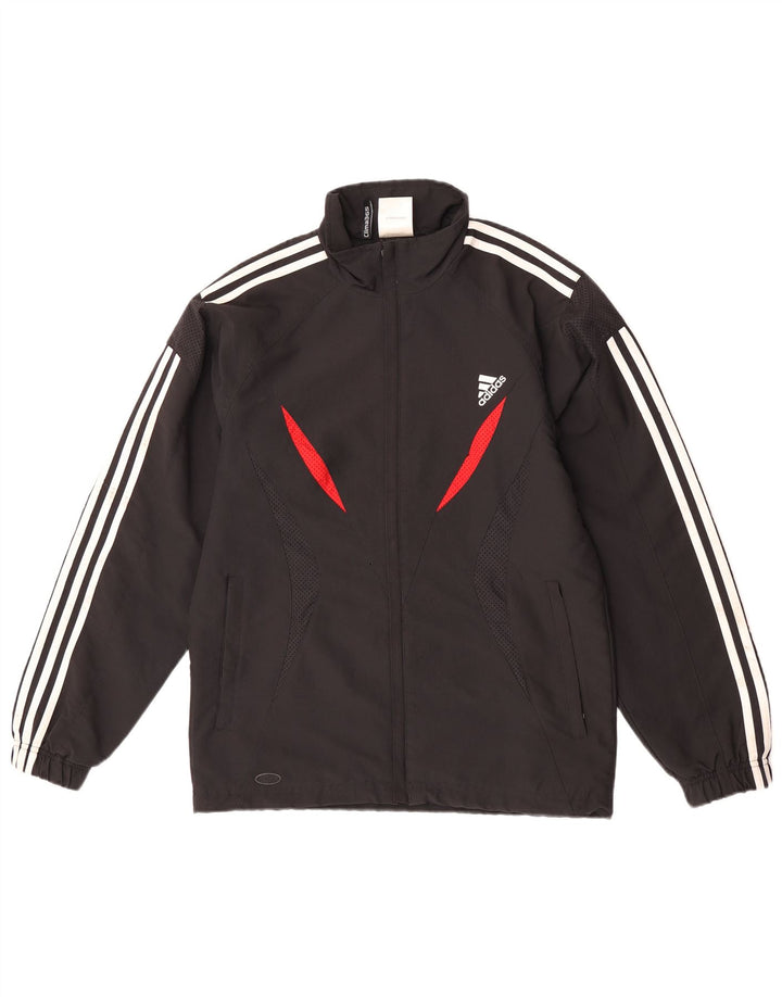 Adidas Herre Clima 365 Regnjakke UK 34 XS Sort Colourblock Polyester