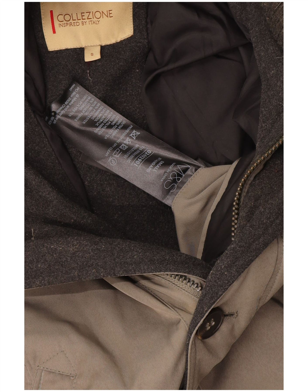 Marks & Spencer Dame Oversized Military Jacket UK 10 Small Beige
