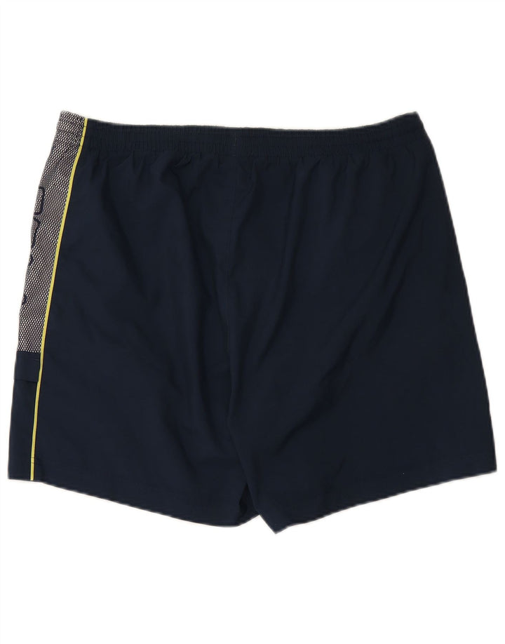 FILA Herre grafiske sportsshorts store marineblå