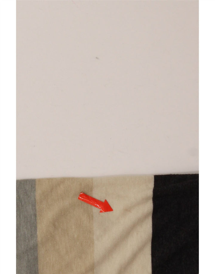 Volcom Herre T-Shirt Top Stor Flerfarvet Stribet Bomuld