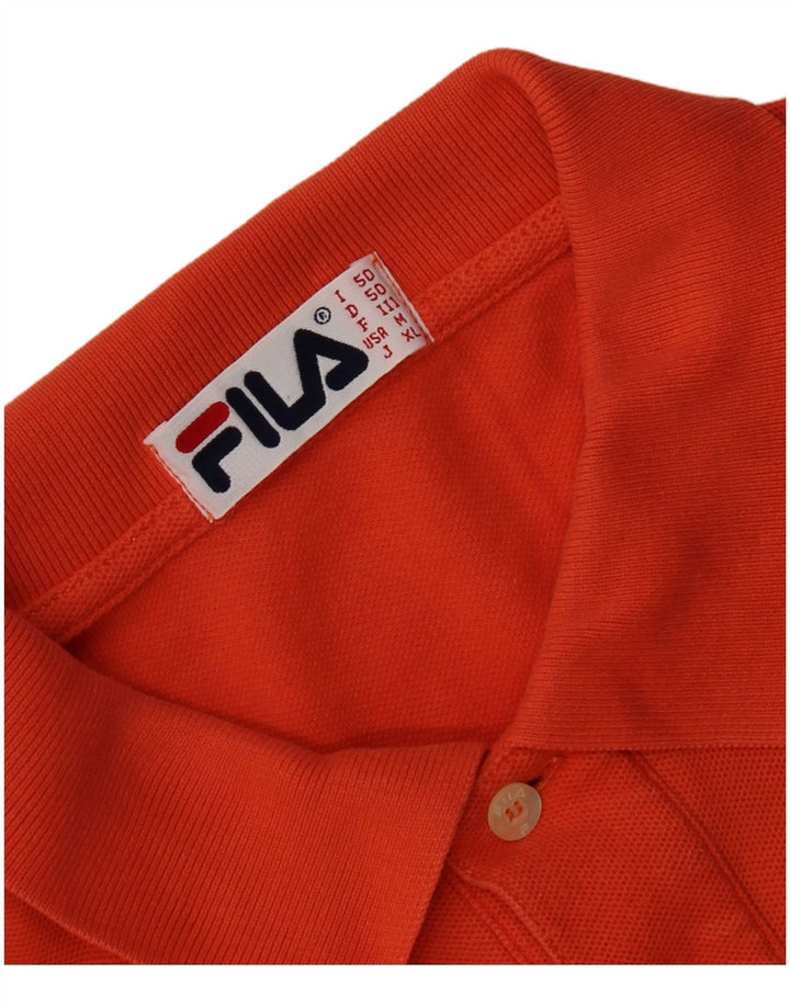 Fila Polo Shirt til mænd IT 50 Medium Orange