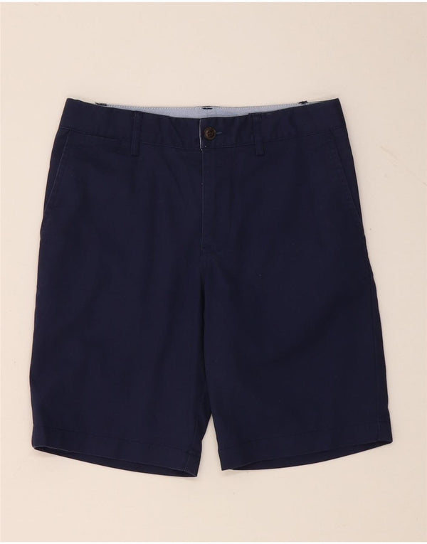 Ralph Lauren Boys Chino Shorts 11-12 år W26 Marineblå Bomuld