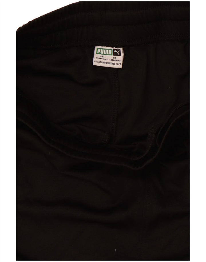 PUMA Graphic Sports Shorts til drenge 13-14 år XL Sort