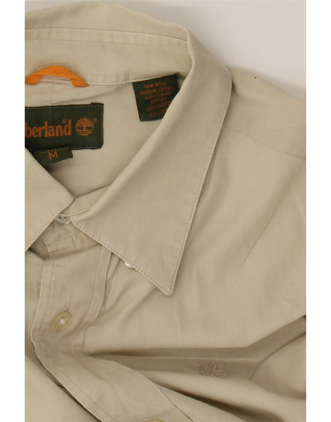 Timberland Herreskjorte Medium Beige Bomuld