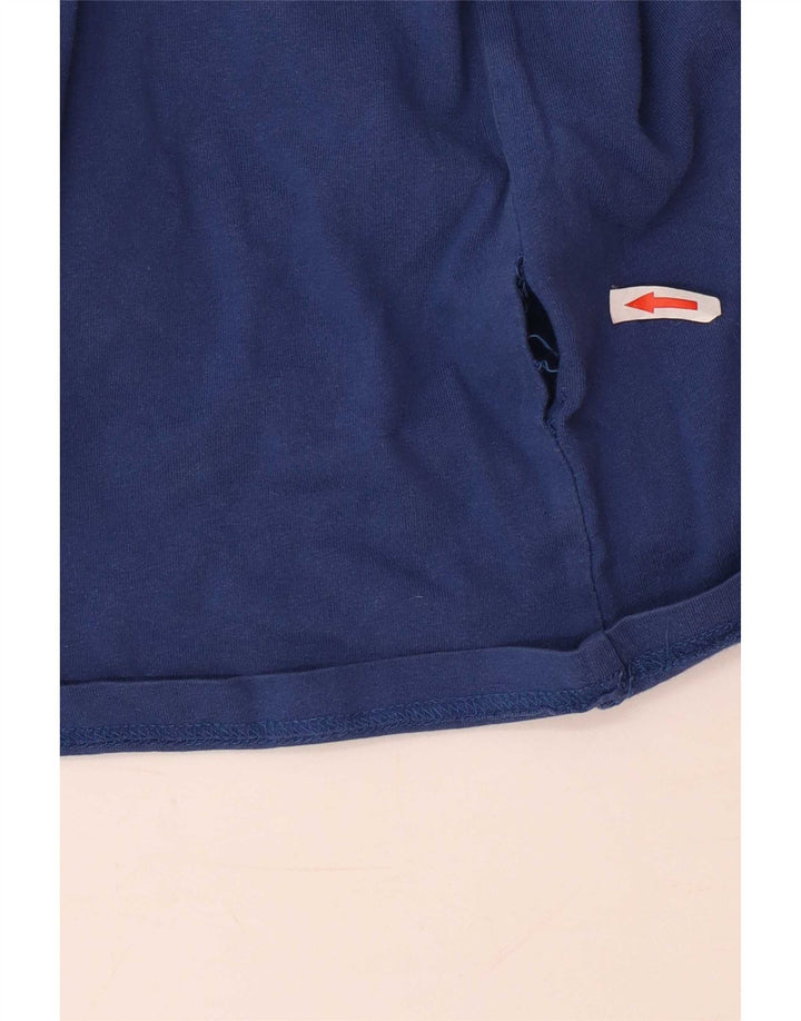 Weird Fish Herre Grafisk T-Shirt Top XL Blå