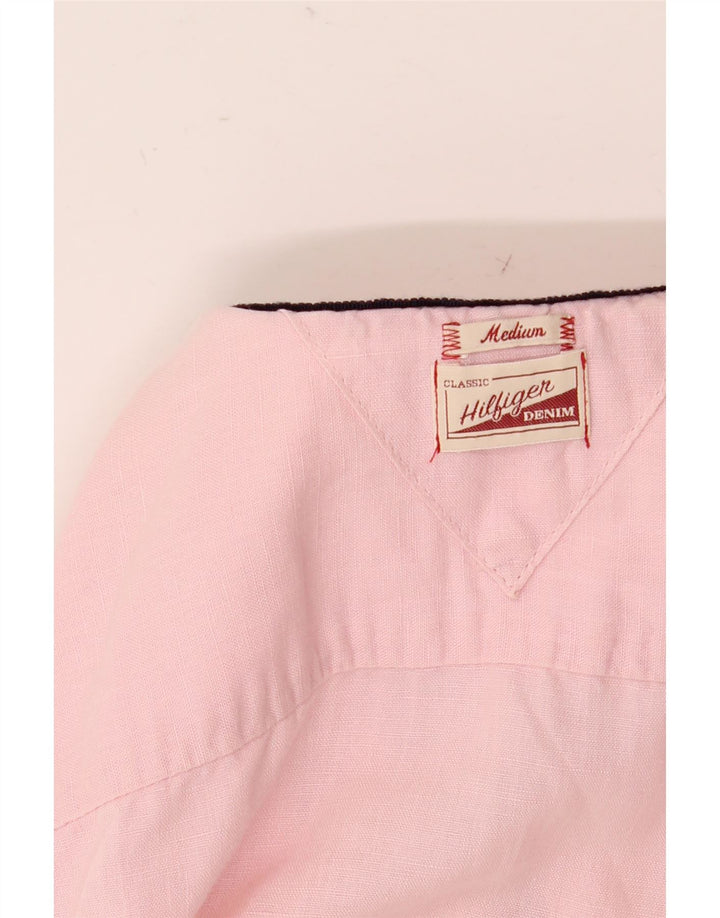 Tommy Hilfiger Kortærmet Herreskjorte Medium Pink