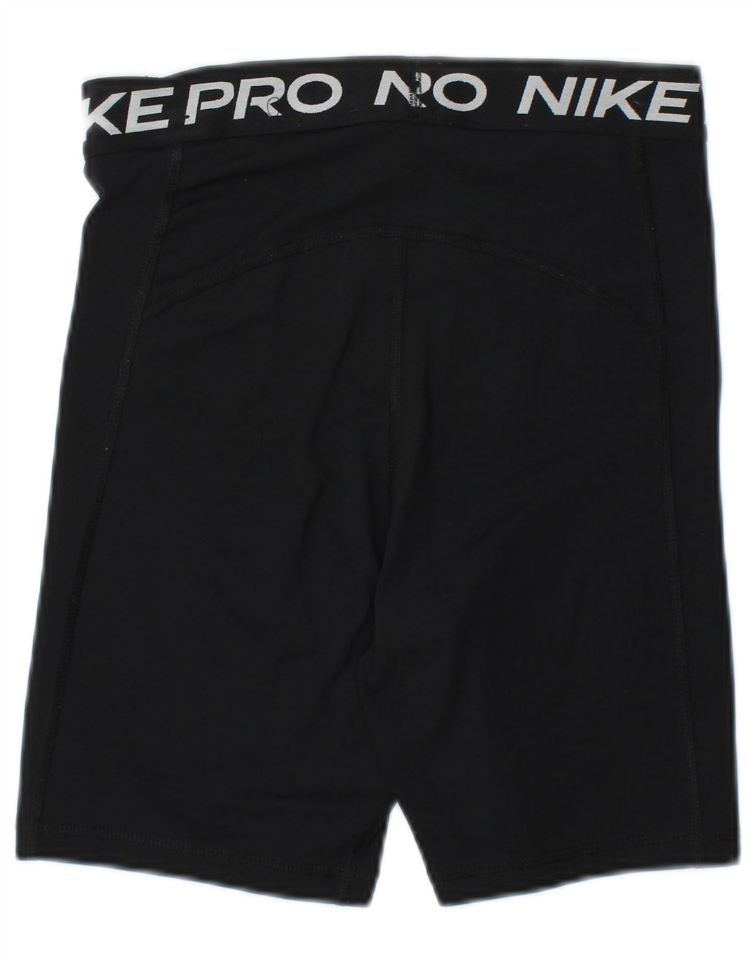 NIKE Dri Fit grafiske sportsshorts til kvinder UK 8 Small Black