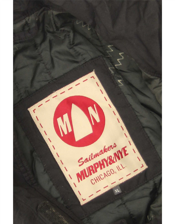 Murphy & Nye Bomberjakke til mænd UK 42 XL Sort polyamid