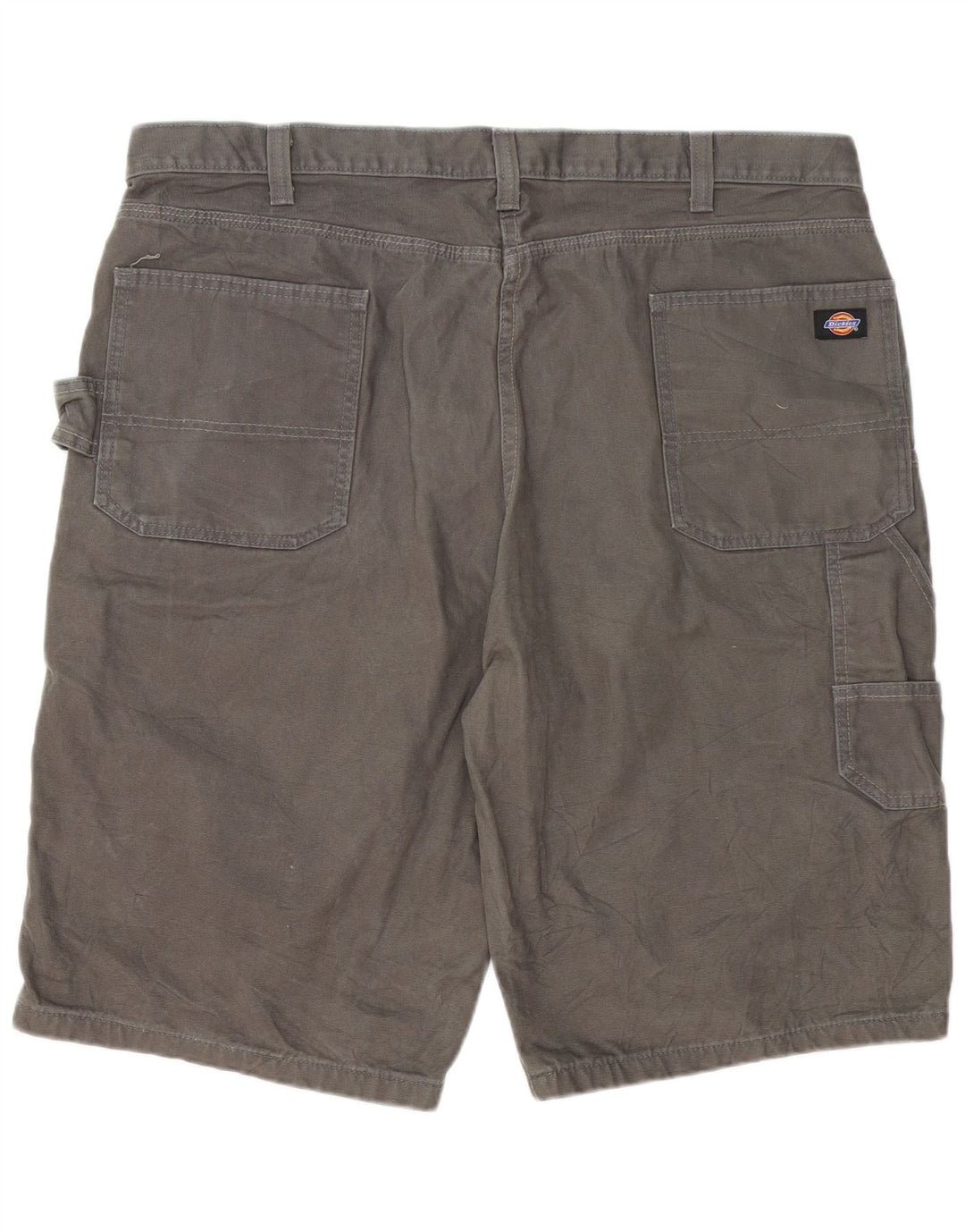 Dickies Herre Relaxed Fit Cargo Shorts W42 2XL Grå Bomuld