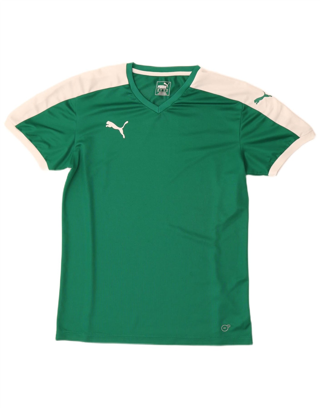 Puma Herre grafisk T-shirt Top Medium Grøn Colourblock