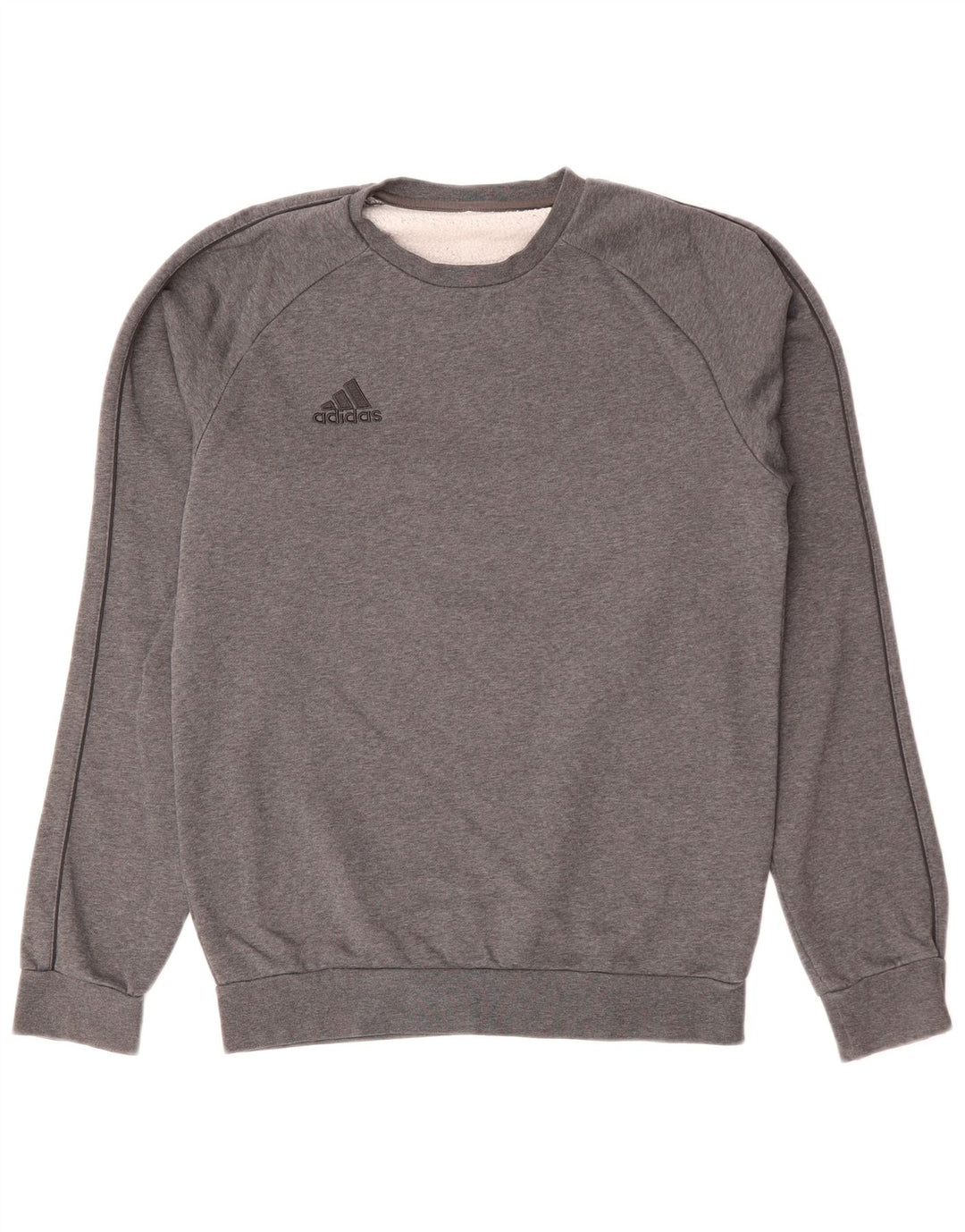 Adidas Sweatshirt til mænd, lille grå bomuld