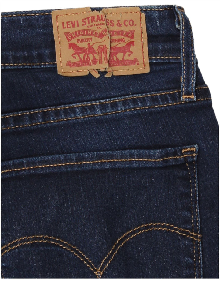 Levi's Dame 720 High Rise Bootcut Jeans W30 L30 Marineblå Bomuld