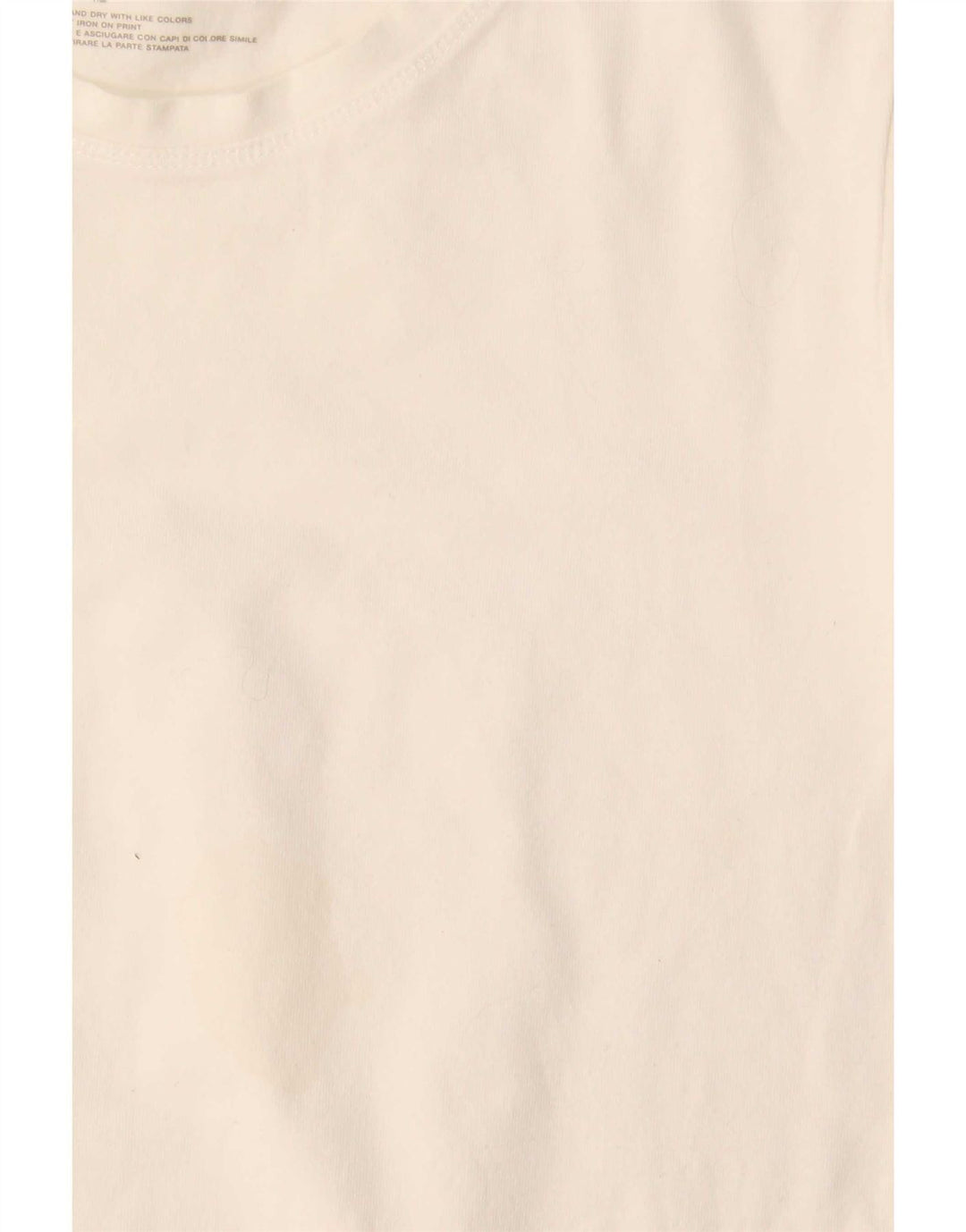 Gap Dame T-Shirt Top UK 10 Lille Hvid Bomuld