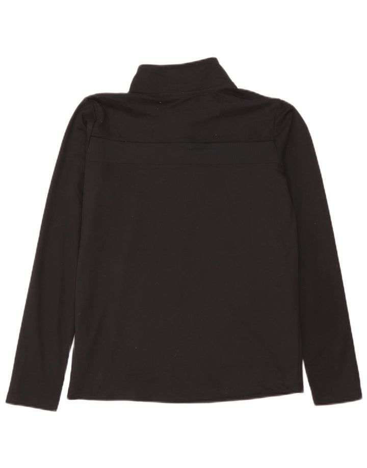 Nike Boys Dri Fit Pullover med lynlås-hals træningsdragt Top 13-14 år XL Sort