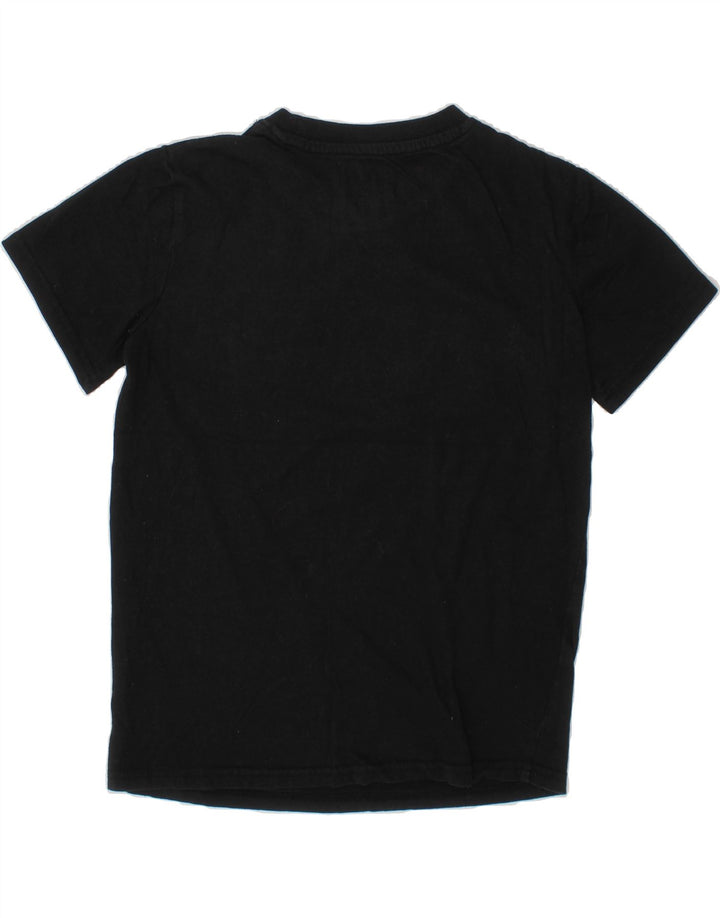 CHAMPION Boys Graphic T-Shirt Top 9-10 Years Medium  Black Cotton Vintage Champion and Second-Hand Champion from Messina Hembry 