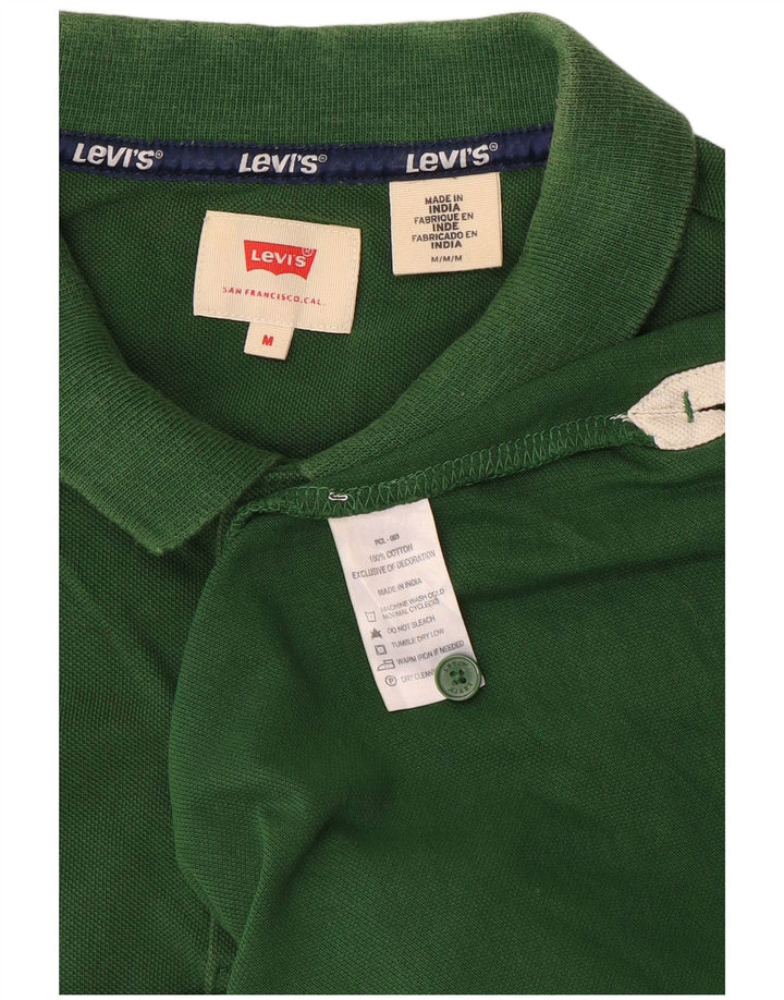 Levi's Poloshirt til mænd mellemgrøn bomuld