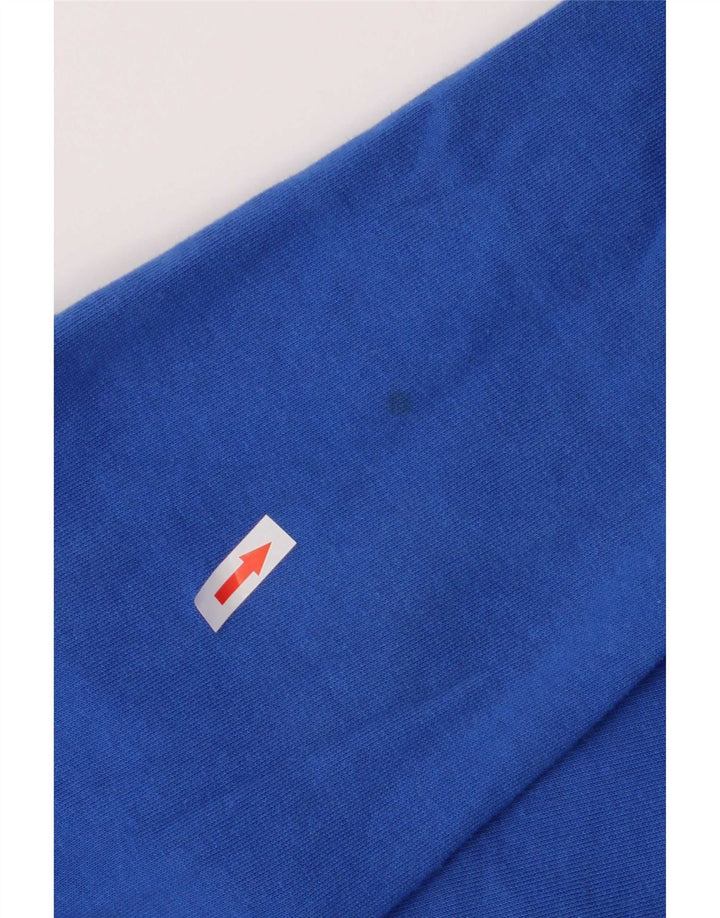 Nike Herre hættetrøje Jumper Medium Blue Bomuld