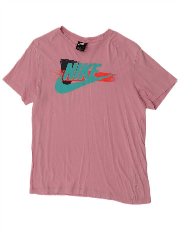 Nike grafisk t-shirt til mænd, medium pink