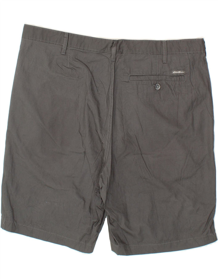 EDDIE BAUER Mens Chino Shorts W38 XL Grey Cotton Vintage Eddie Bauer and Second-Hand Eddie Bauer from Messina Hembry 