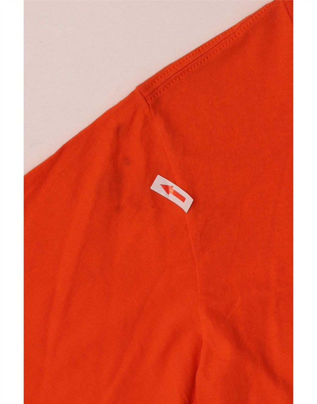 Adidas Grafisk T-shirt til mænd, medium orange bomuld