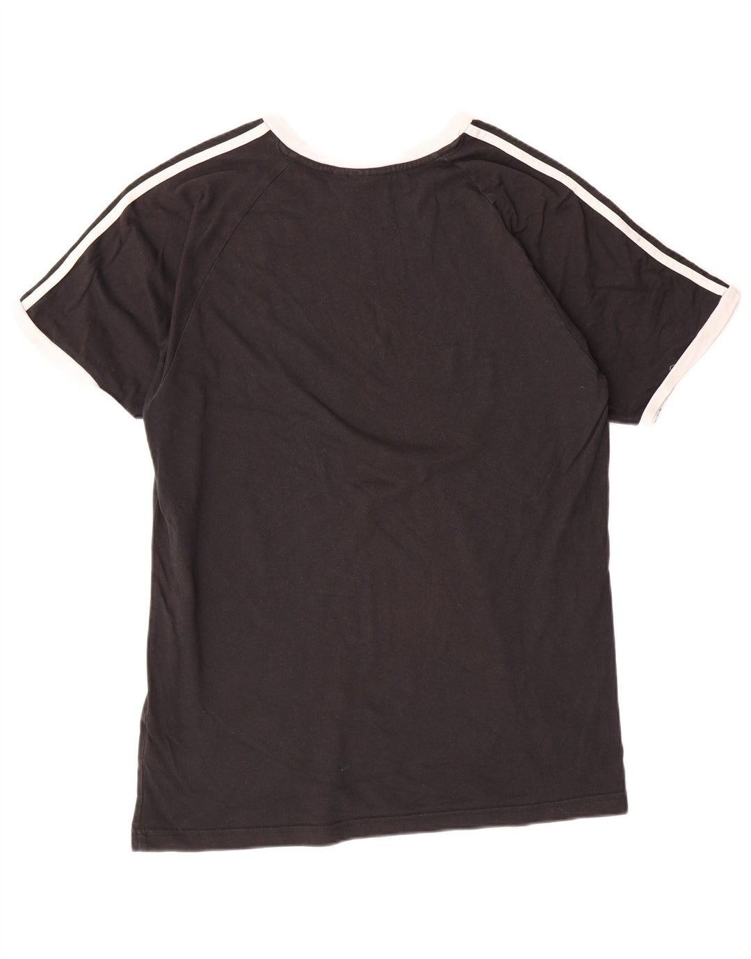 ADIDAS Herre T-Shirt Top Stor Sort Bomuld