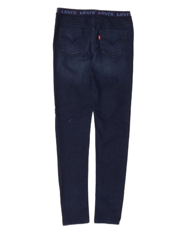 Levi's Boys Graphic Jegging Jeans 11-12 år W26 L28 Marineblå Bomuld