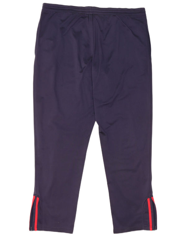 Adidas Træningsdragtsbukser til mænd UK 40/42 Medium Navy Blue Polyester